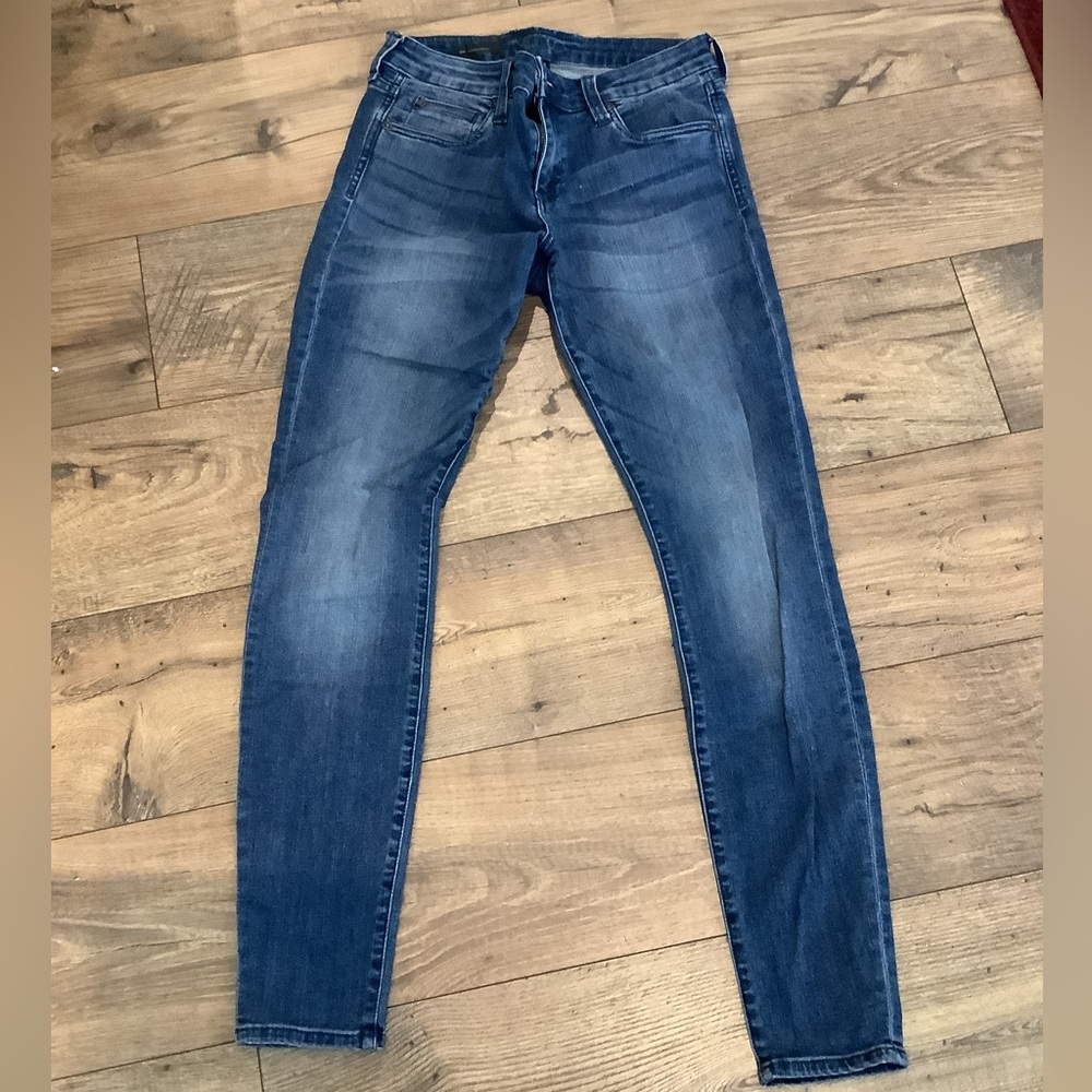Kut from the Kloth Dark Blue Toothpick Skinny Jeans